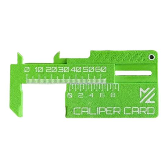 3D Printed Caliper Card Caliper Ruler Sliding Gauge Ruler Measuring Tool Portable Vernier Caliper Keychain Pendant for Quick Measurements