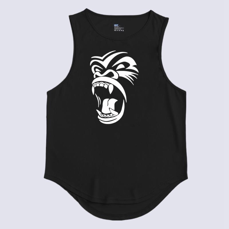 Summer Dacron Sleeveless Shirts Men Tank Top Bodybuilding Shirt Vest Gym T Shirt Sport Tops Singlet Men Clothing Streetwear