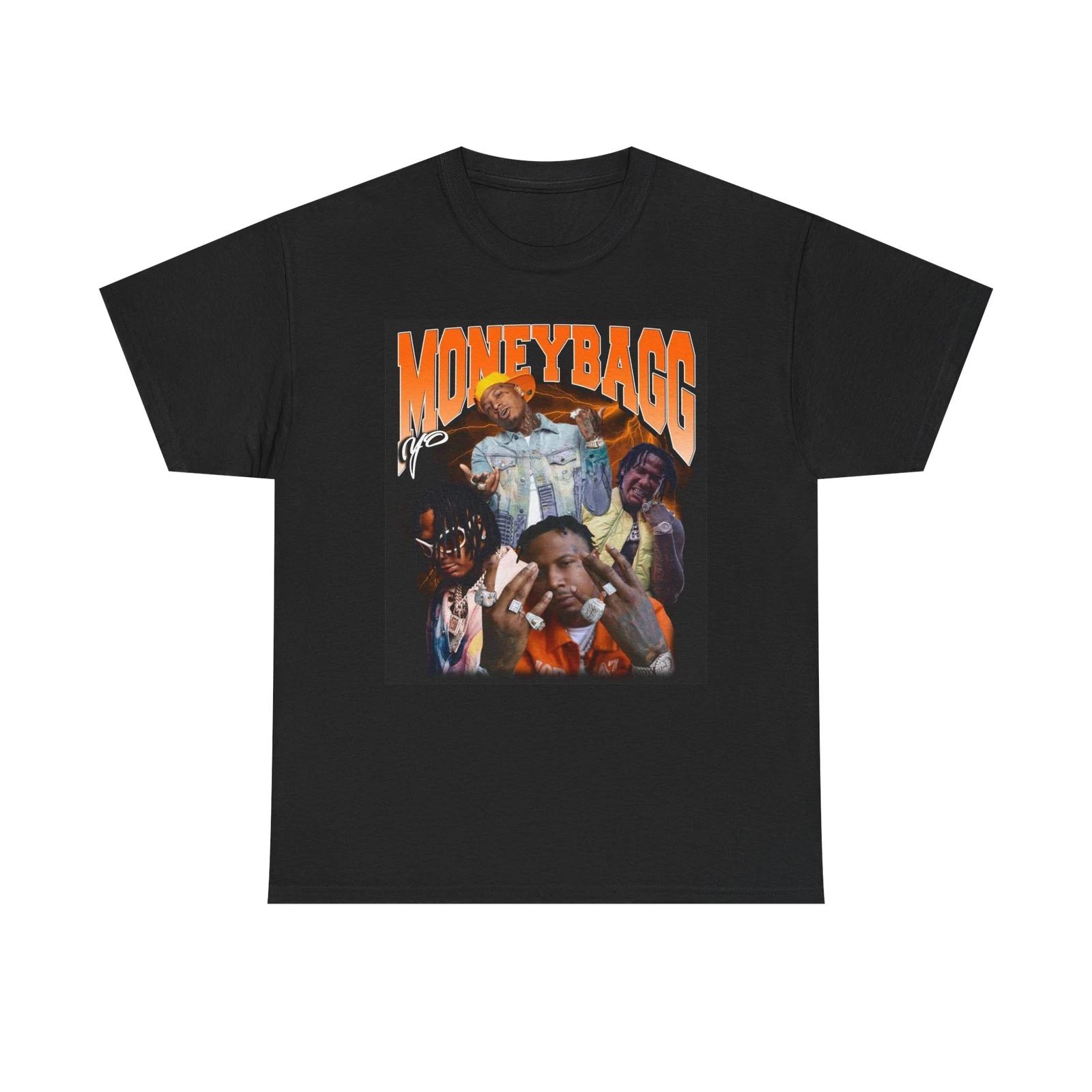 Men s and Women s T-shirts Moneybagg Yo Graphic S