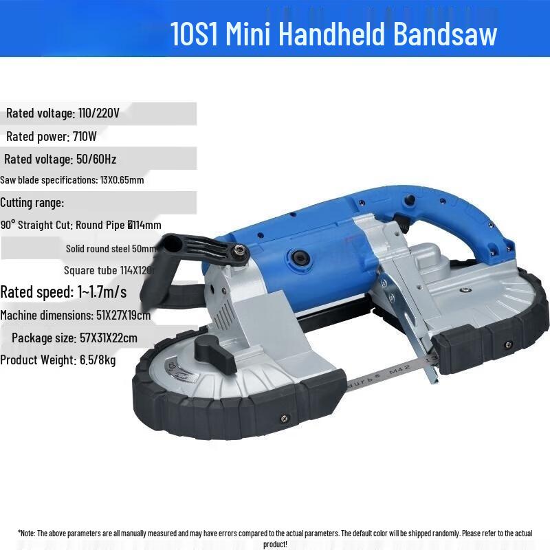 

Junlun 10S1 Multi-Function Desktop Metal Bandsaw CN plug (adapter included)