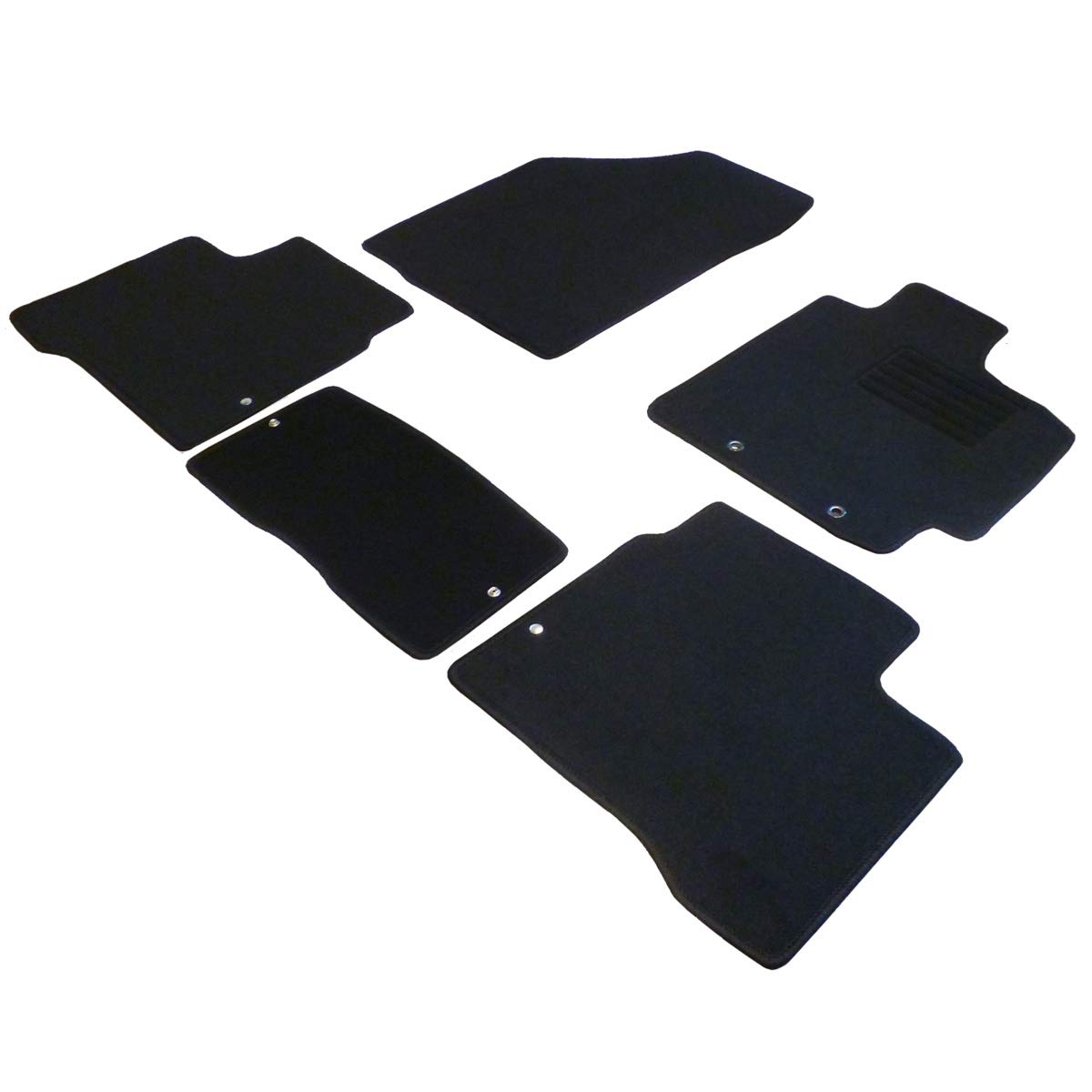 

Fenice Car Floor Made in Japan Suzuki Swift 53 83 and Swift Sport Rear Mats with Hook and Loop Stays in Place Accessories Specialty Mats, (for ZC13S, чёрный