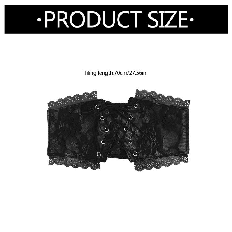 Sophisticated Lace Waistband Stretchable Waistband Ladies Lace Waistband for Everyday Or Event Attires