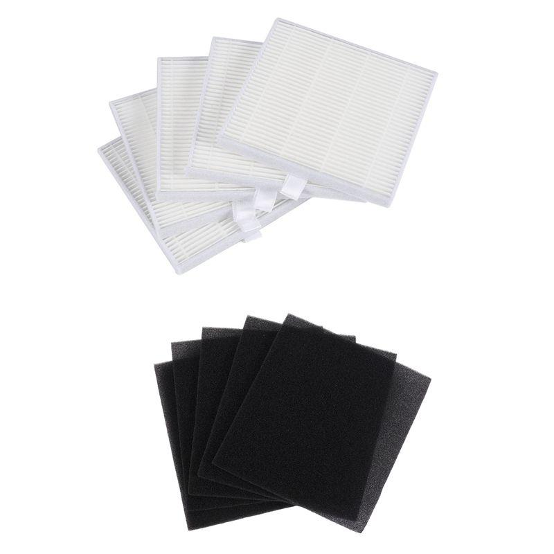 A006 Hepa Filter Sponge Filter for Ilife V8 V8S X750 X800 X785 V80 Vacuum Cleaner Hepa Filter Replacements Filter Parts 10PCS
