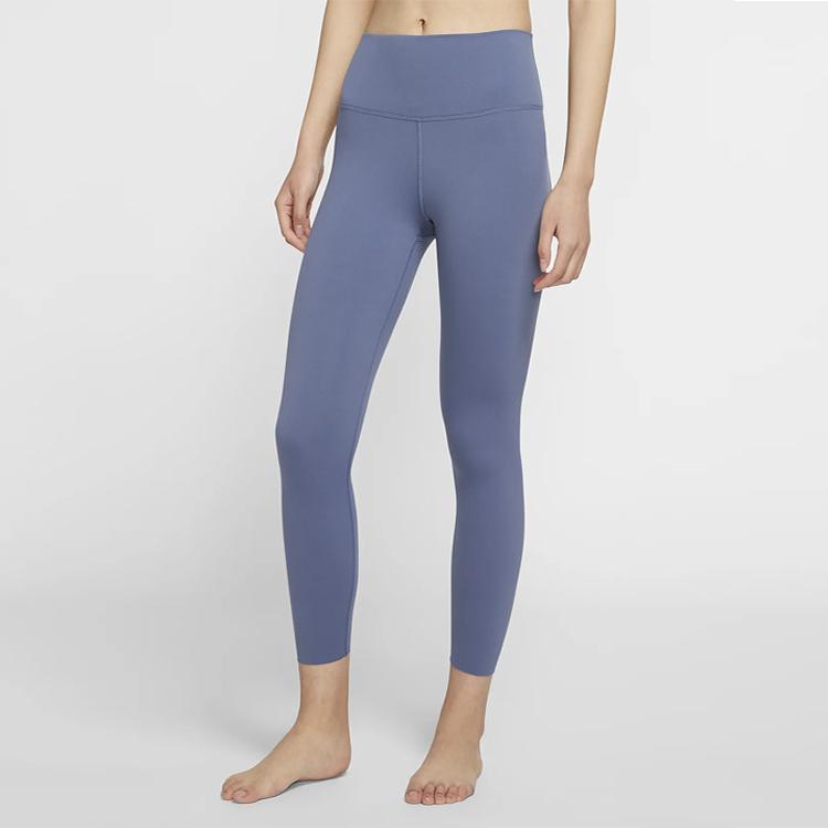 Nike Yoga Luxe Infinalon 7/8 Fitness Tight Pants Women Bottoms Phantom-Blue CJ3802-491