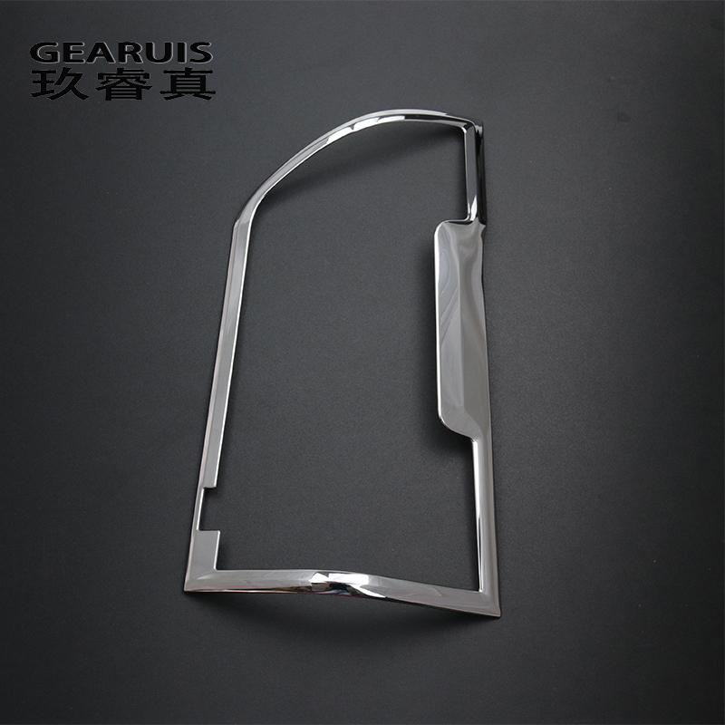Car Styling Rear Tail Fog Light Frame Fog Lamp Covers Stickers Decoration Trim For Mercedes Benz V Class W447 Auto