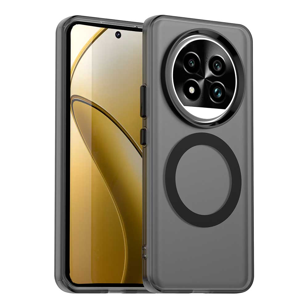 Für OPPO Realme 13 Pro 13 ProPlus Schlanke Sturzsichere Stoßfeste Anti-Fingerabdruck Magnetische Matte Handyhülle