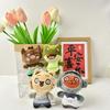 Cute Langlang Mountain Monster Plush Keychain - Pig & Gorilla Cartoon