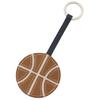 Keychain KEY RING BASKETBALL C Engraved Basketball Brown H074847 CK AB [Hermes] Men's Women's [Item]