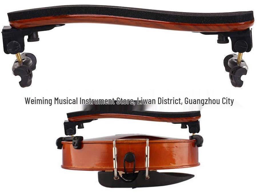 Suport de umăr elastic confortabil pentru vioară și pad cu suport pentru bărbie