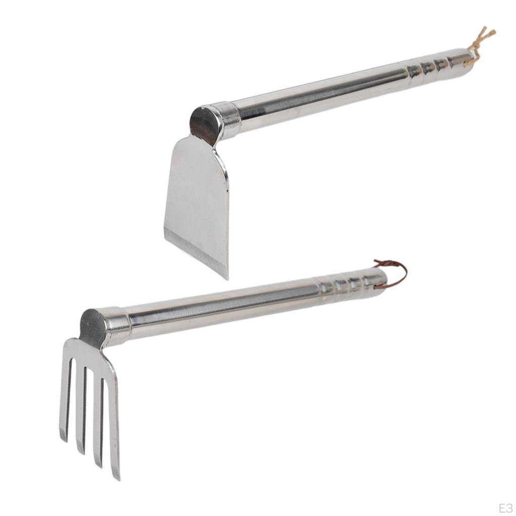 Garden Weeder Hoe Farm Gardening Tool Manual Hand Tools Weeding Removal for Backyard