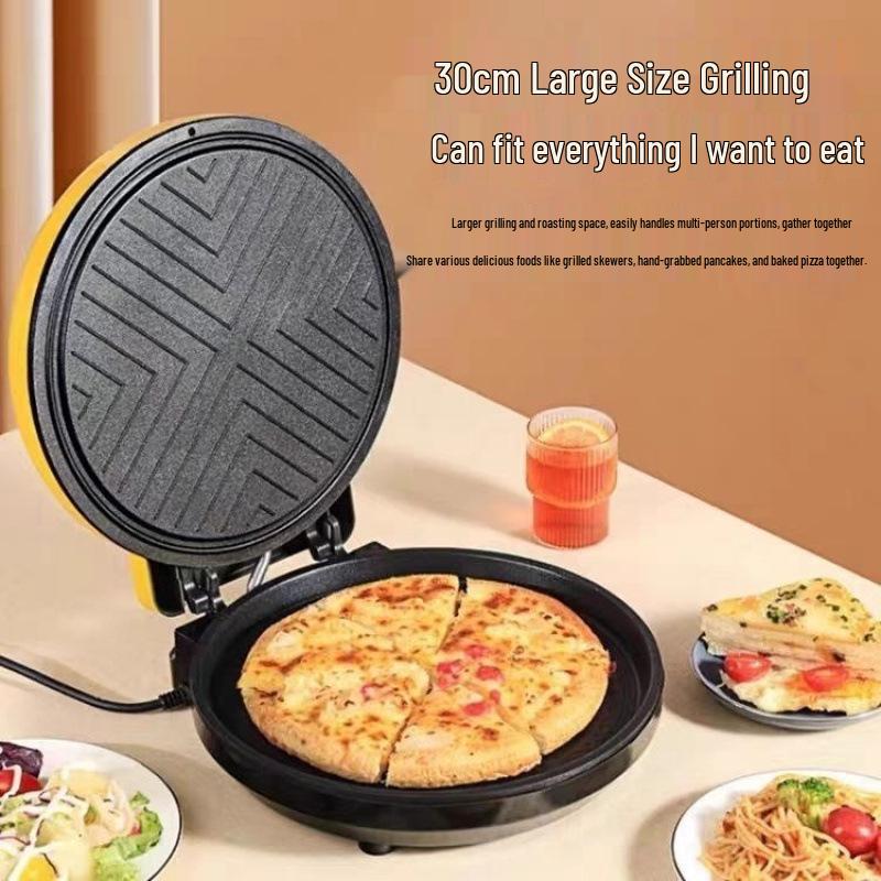 Electric Little Duck Pancake Maker: Multi-functional, Deepened, Constant Temp, Enlarged Griddle with Double-sided Heating.