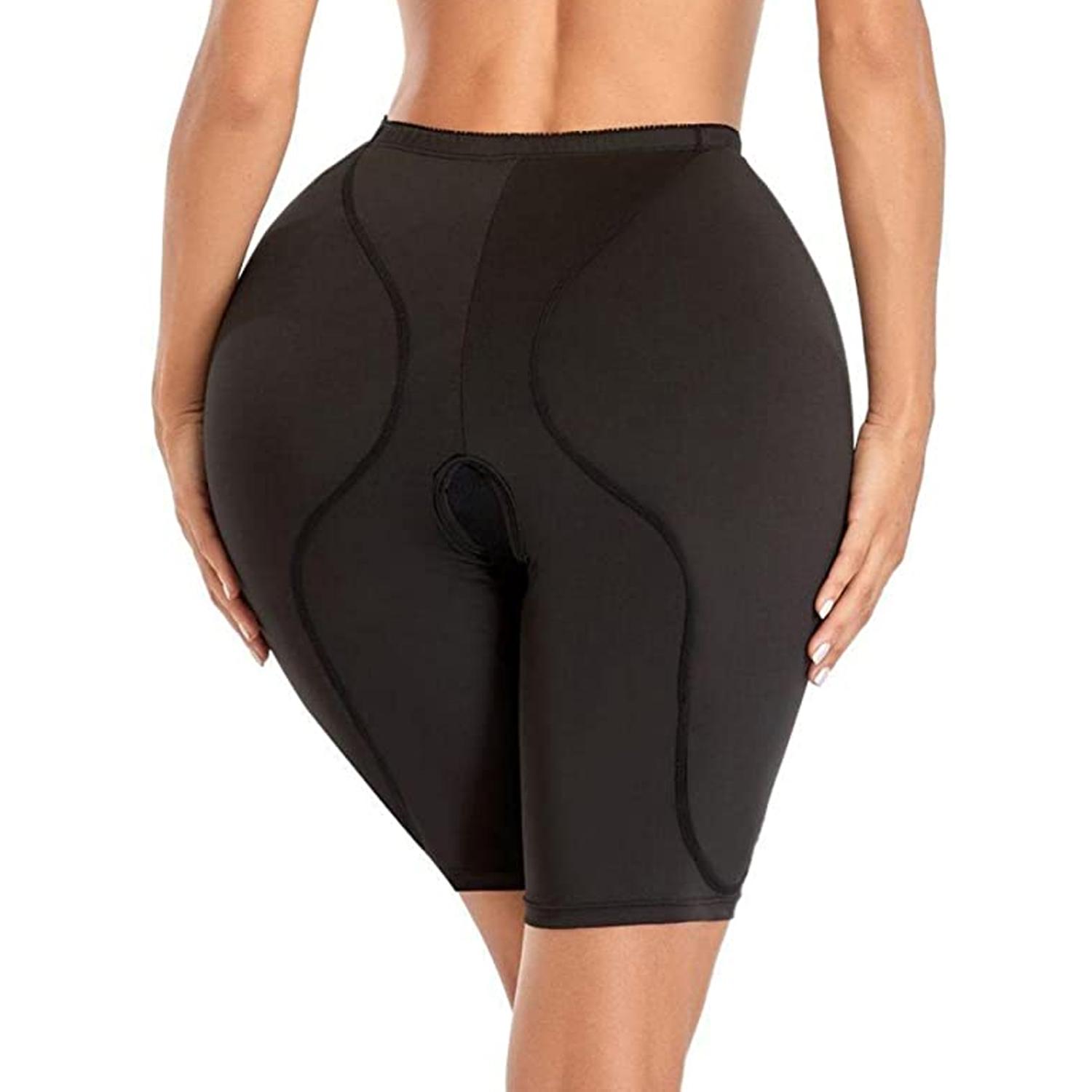 

Женские накладки на бедра, корректирующее белье для бедер, утягивающее белье, сексуальное утягивающее белье с пуш-апом, интимные утягивающие трусики для трансвеститов, поддельные трусики для задницы S чёрный