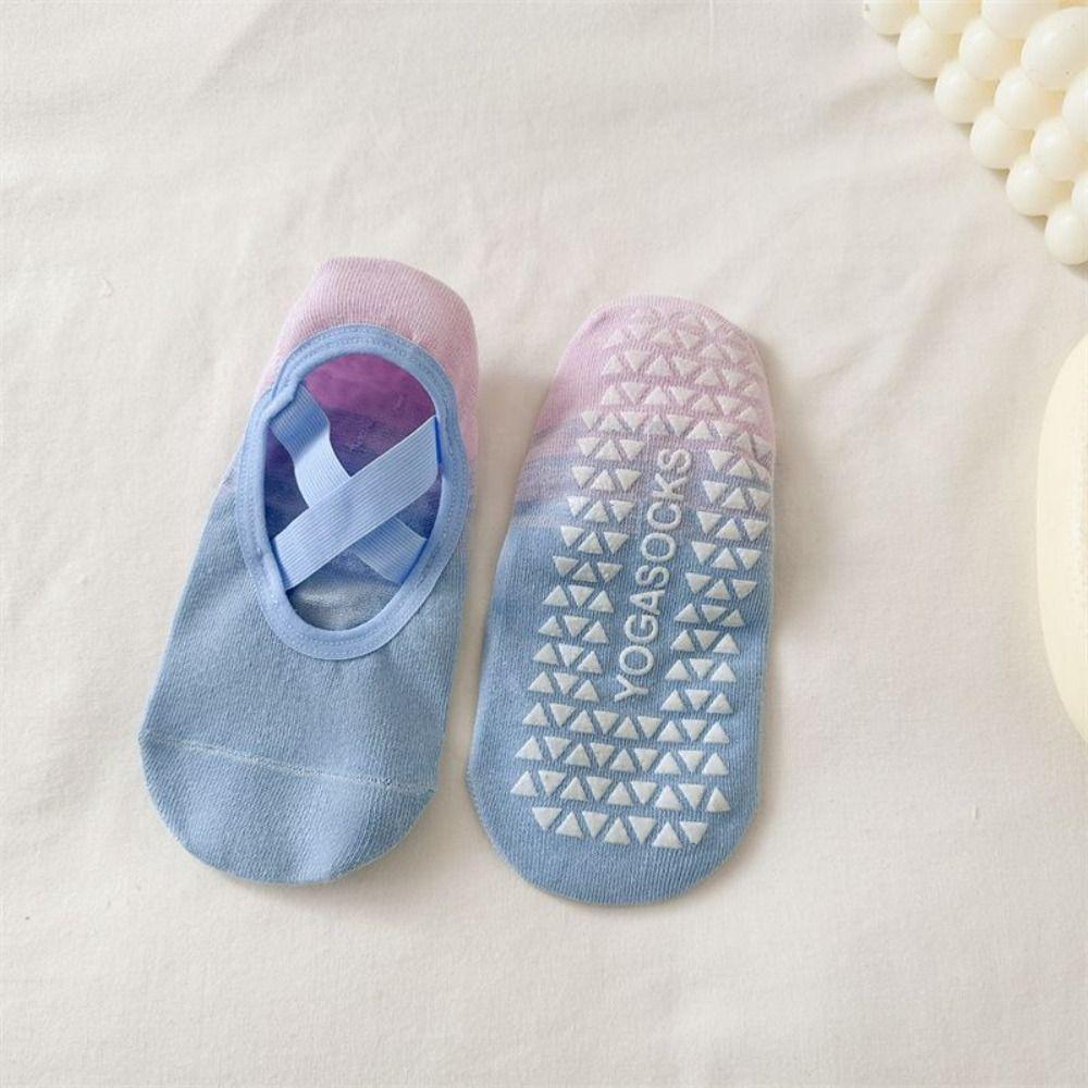 1 Pair Silicone Pilates Grip No-show Sock Indoor Dance Sport Socks New Yoga Socks