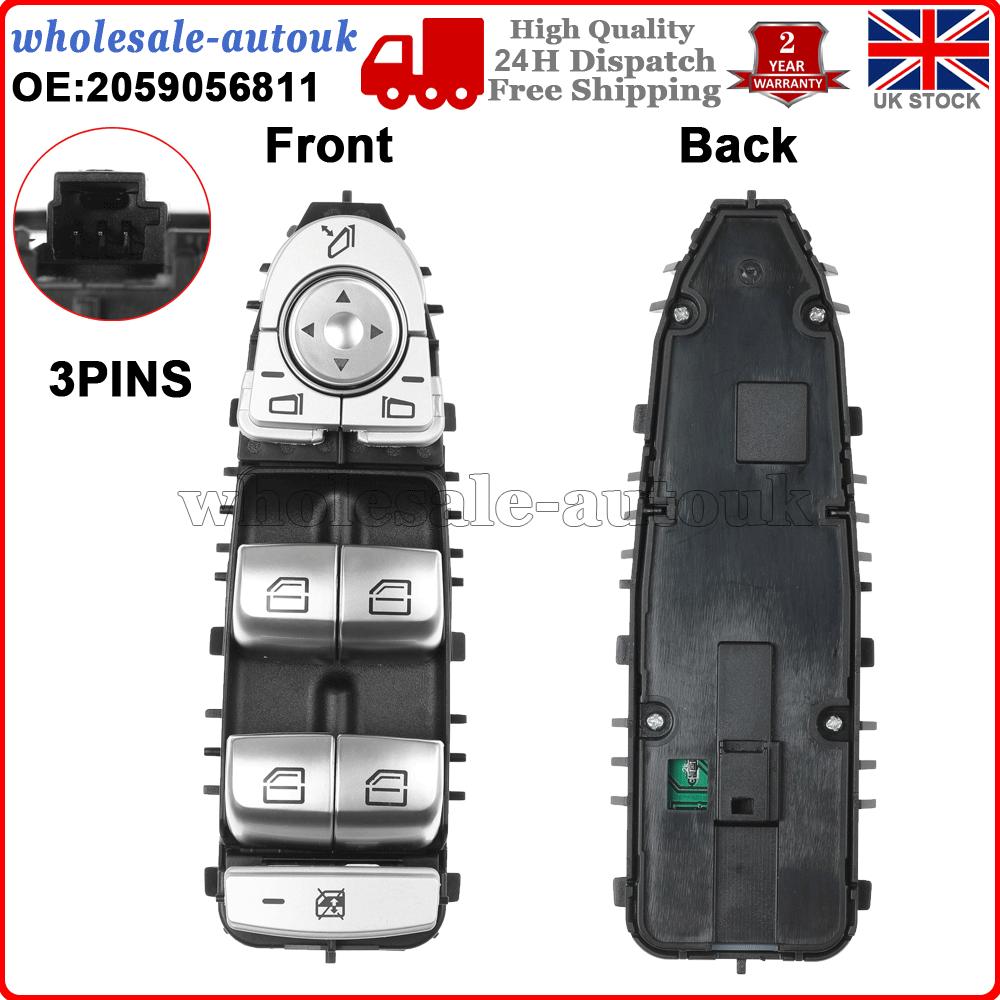 Driver Window Switch For Mercedes A2229056800 A2059056811 W205 S205 X253 /C253