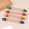 Motorcycles Colorful Universal Telescopic Brake Springs Stainless Steel Retractable Compression Brake Springs Aluminum Head