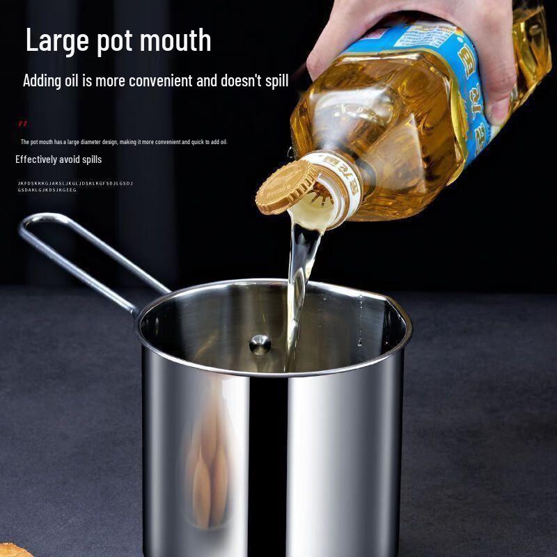 Mr. Jane Stainless Steel Deep Fryer Set