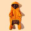 Pet Dog Four-legged Winter Raincoat Small Dog Autumn and Winter Comfortable Warm Windproof Dog Clothes