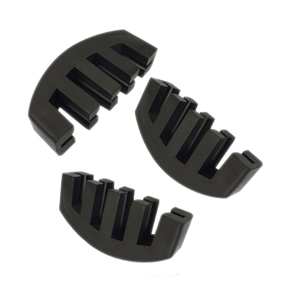 Rubber 4 4 Violin Mute Practice Mute Fiddle Silencer with 5 Prongs