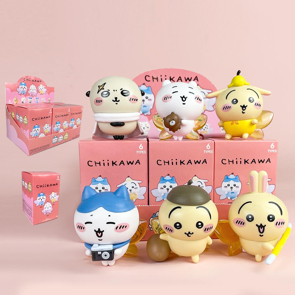 Joke Bear Chiikawa Pvc Figure Set With Blind Box Packaging For Anime Collectors And Fans