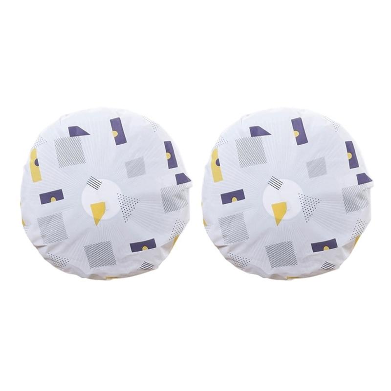 Electric Fan Covers Safety Protective Waterproof Dust Proof Round Fan Covers Antipollution AntiPinch Hand Fan Dust Covers