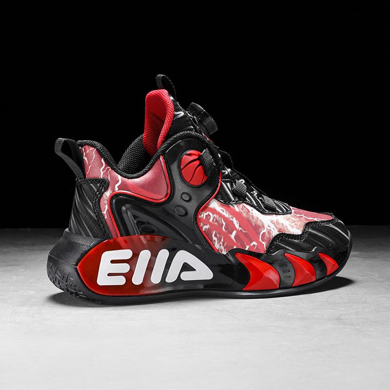 Chitu 2025 Winter Jungen Basketballschuhe - Trendig, mit Baumwoll-Fleece gefüttert zum Laufen