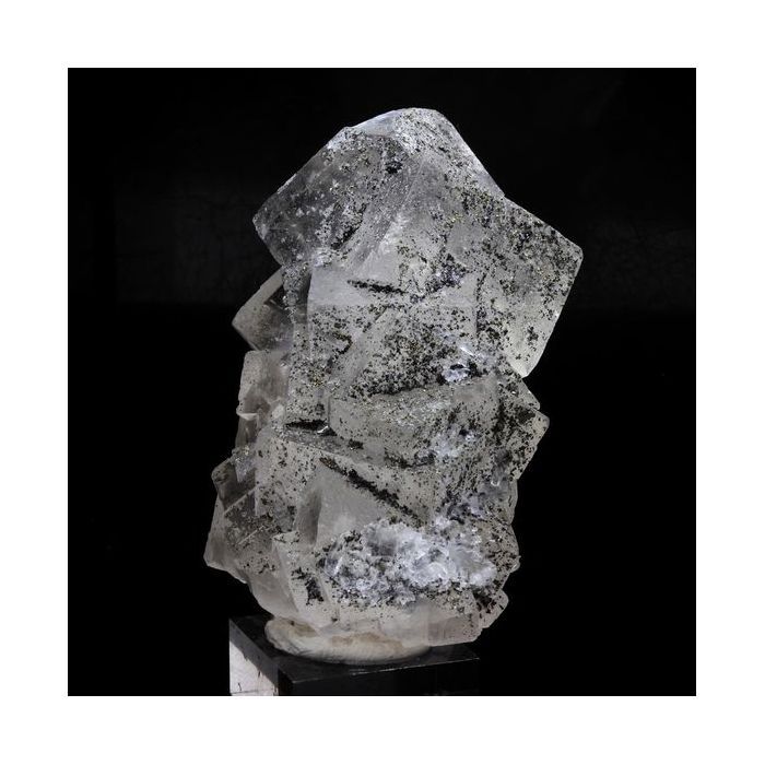 Pierres et Minéraux. Fluorite Stalactite + Sphalerite. 446.6 ct. Fontsante Mine, Var, France. Rare.