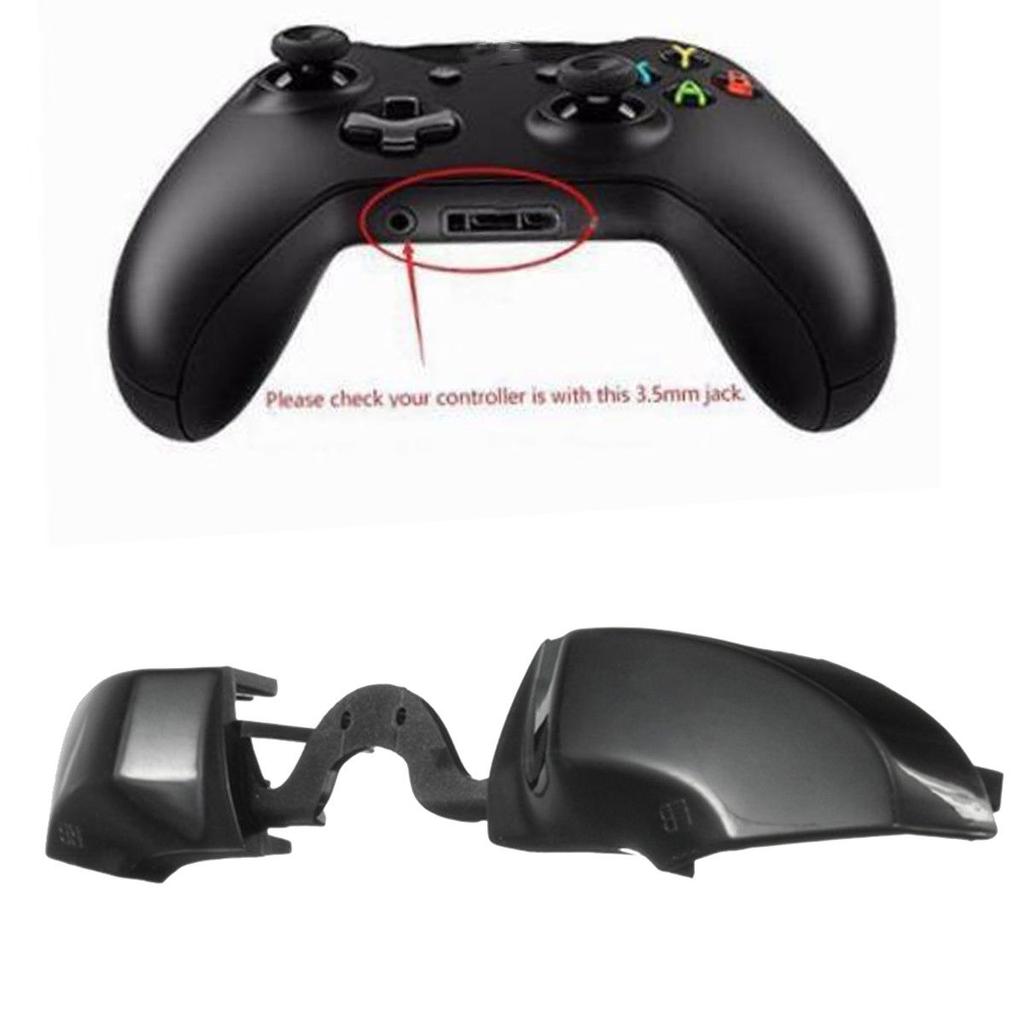 Black Replacement Bumpers LB RB Buttons for Microsoft Xbox One Elite Controller