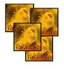 EVAH PIRAZZI Gold Viola Strings, 4-String Set