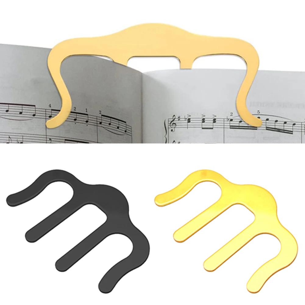 M Type Metal Reading Bookmark Creative Music Book Clip Piano Clip Cute Note Page Clamp Holder School Office Reading Supplies