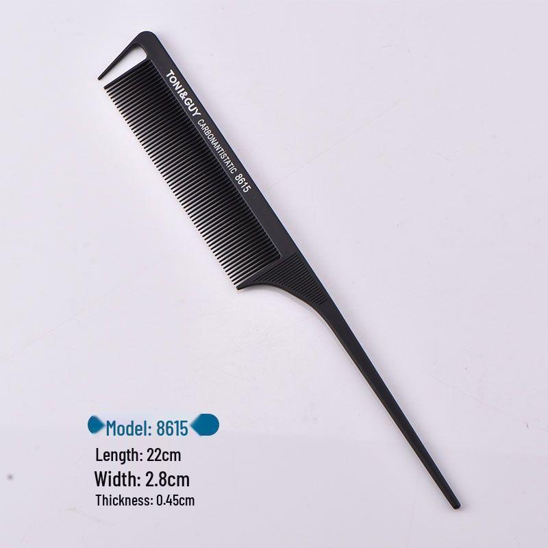 Cross-Border Highlighting and Styling Comb with Steel Pin Tail - Barber Hairdressing Tool