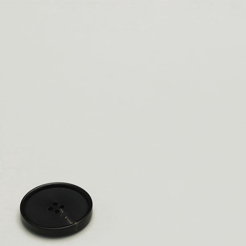 Real Horn Thin Edge Four-Eye Button High Texture Material Clothing Button Men'S And Women'S Coat Coat Trench Coat Button