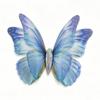 50Pcs Colorful Chiffon Tulle Butterfly Patches Clothes Sewing Patch  Bridal Hair Accessories