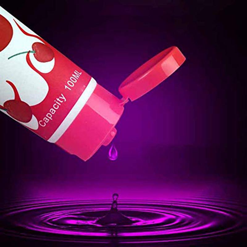 100ML Personal Lubricant Gel Lube Edible Oral Sex Enhancement Cherry Massage Oil