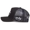 Cotton Blend Baseball Cap With Smiling Embroidery For Summer Casual Wear