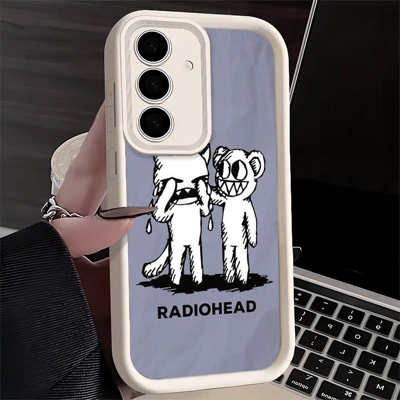 Coque de téléphone pour Samsung Galaxy A17 A16 A15 A14 A13 R-Radiohead Bnad A56 A36 A26 A55 A35 A25 A54 A34 A24 A53 A33 A23 A07 A06