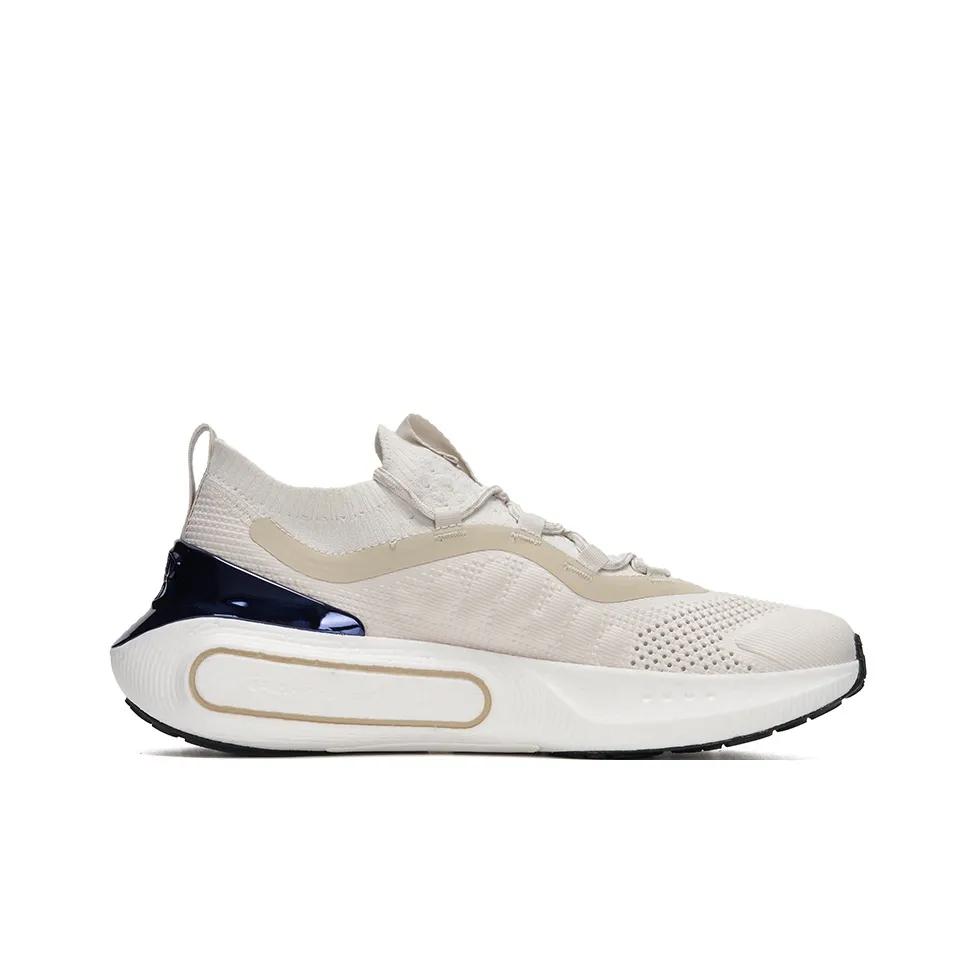 Under Armour Phantom 4 Abrasion Resistant Low Top Training Running Shoes Men's White Sneakers 6008869-110