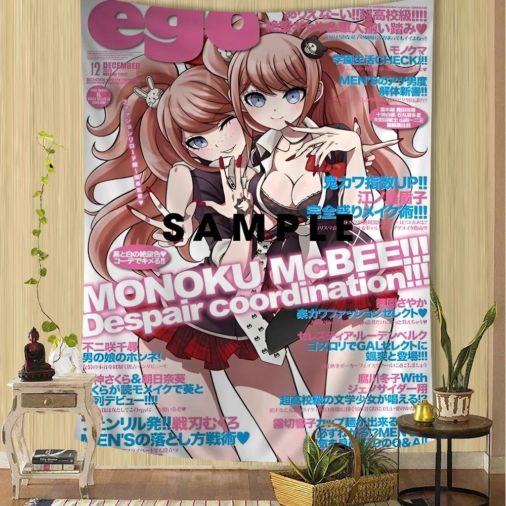 

VIKAMA Bullet on Dunzi Tapestry Japanese Animation Magazine anime Living Room Room Decoration Home Decoration 74x94cm(29x37in)