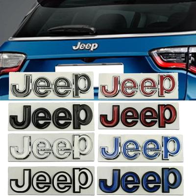 Metal Emblem Car Hood Trunk Badge Styling for Compass Renegade Wrangler Grand Cherokee Patriot Rubicon Liberty JK XJ Logo