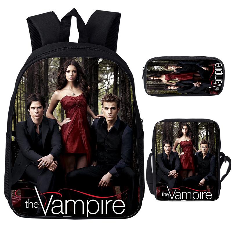 3 gab. Komplekts Mugursoma The Vampire