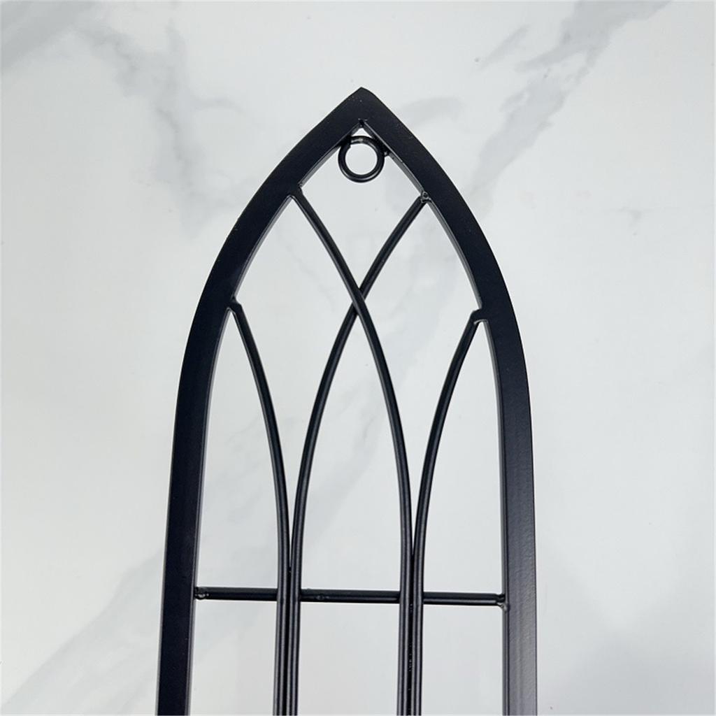 Wrought Iron Candle Holder Candlestick Wall Hanging Sconce Perfectly Gift For Holiday Birthday Candle Holders 1PCS