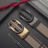 Belt Men'S Young Man Alloy Automatic Buckle Tide Printed Belt Men'S Premium Belt