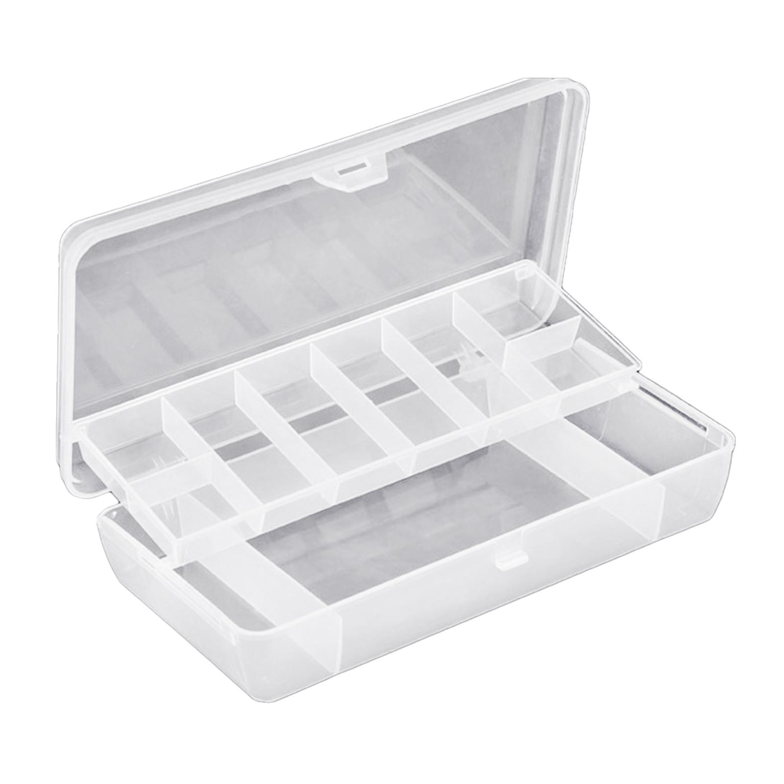 Multipurpose Tool Box Hand Tool Storage Box Organizer for Case Plastic Tray Fish 1