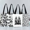 Cross-border halloween easter holiday party cotton bag christmas party ghost festival candy shopping bag canvas bag