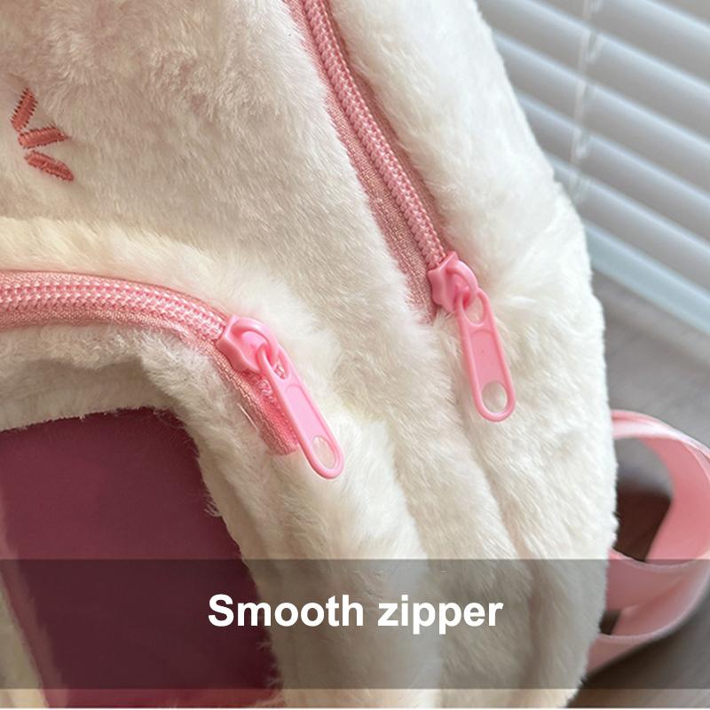 1Pcs Durable Puppy Cat Plush Backpack Dog Cartoon Children Backpack Sweet Kid Schoolbag Girl School Student