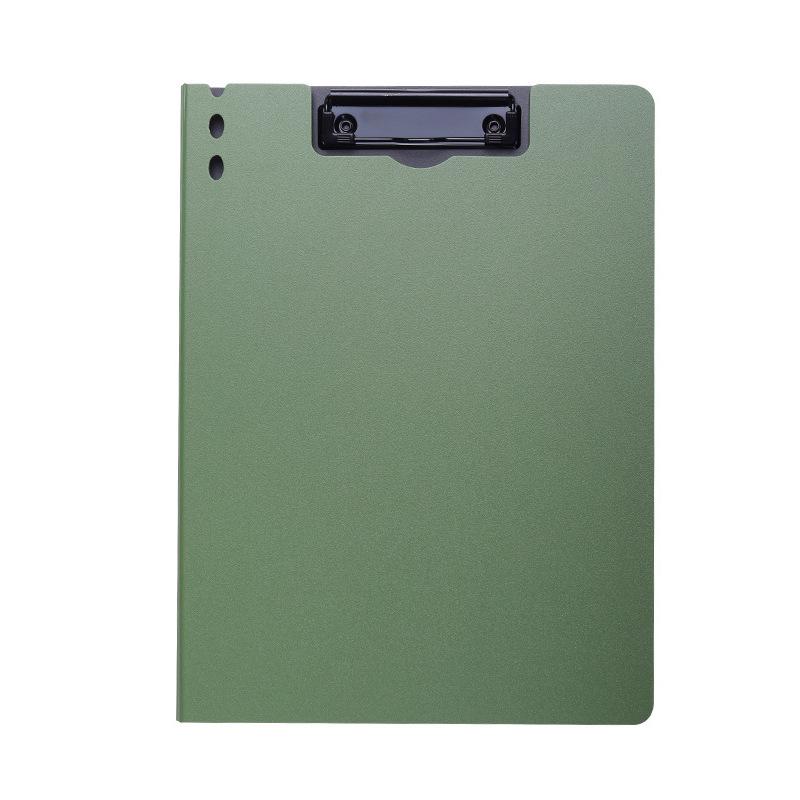 PP Foam Board Plastic Writing Folder with Horizontal/Vertical Clip for Office Use