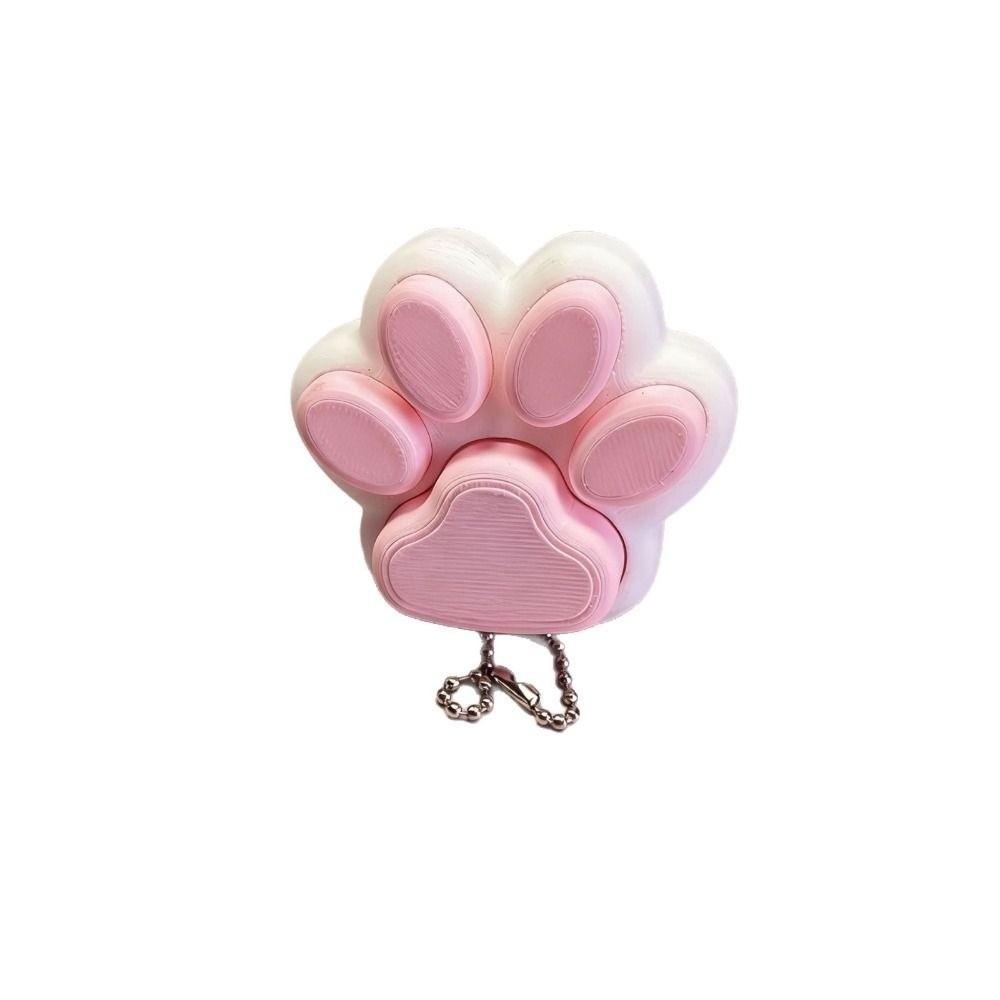 Relief Stress Cat Paw Press Toy Cat's Paw Shape Bag Charm Funny Pinch Toy  Gift Giving