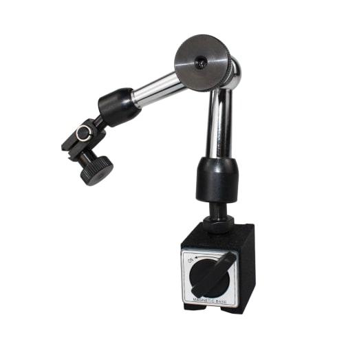 STEELMIGHT Magnetic Base Stand with Compact Locking Function, Adjustable ON/OFF Control, 6/8mm Hole Diameter, Magnetic Base Dial Stand, Magnetic Holde