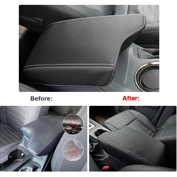 SXCY Fit for 2019 2020 2021 2022 2023 Ford Ranger Armrest Cover 2023 Ranger Center Console Cover 2023 Ranger Console Cushion Pad 2023 Ranger Seat Box