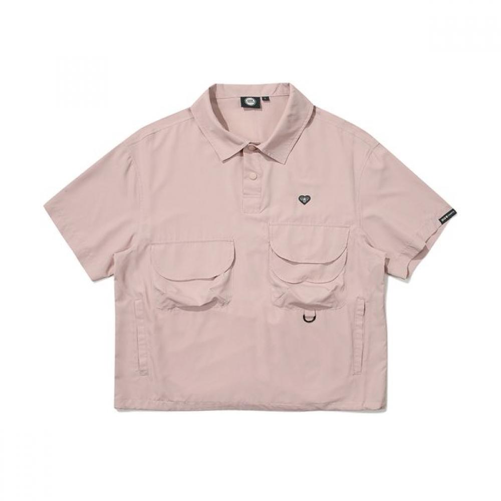 BBC Earth Карманный Анорак с Коротким Рукавом Светло-Розовый Джаспер 085