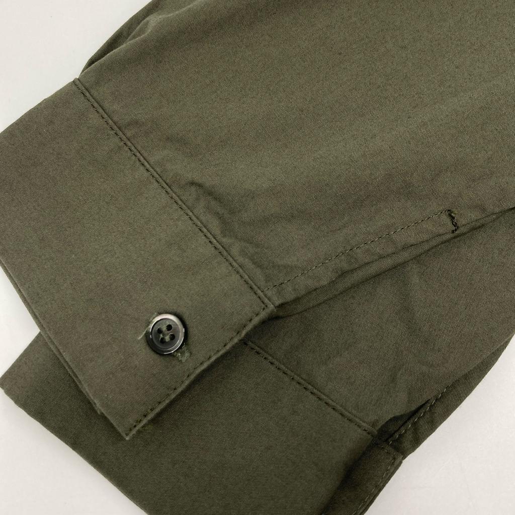 ICHI Olive LT/V200902 Flared Shirt Dress Dress Not Written oliveUsed